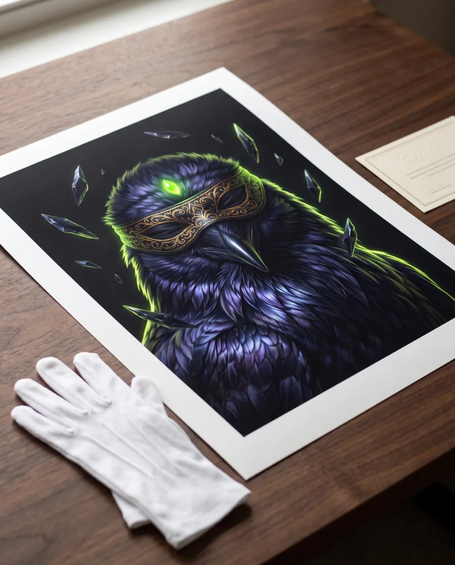 As a fine-art print